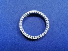 GRANDMA GRABE'S BEAUTIFUL VINTAGE 925 STERLING SILVER CZ RING 3.34G PENDANT