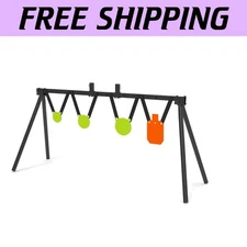 AR500 Steel Target System Kit - 3/8" Thick Hanging Targets with Adjustable Stand