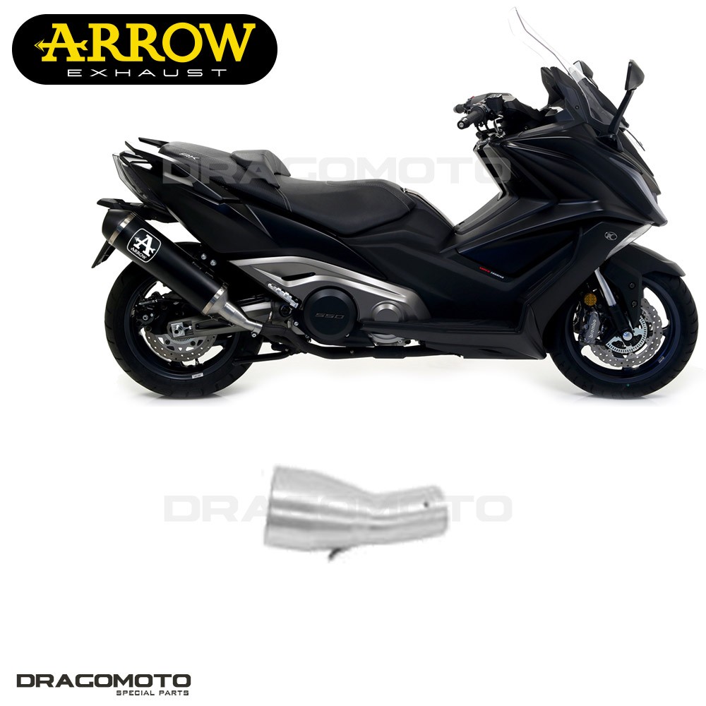 Tuyaux ARROW RC en Inox Haut de Gamme pour Kymco AK 550 2017-2018