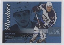 2015 Fleer Showcase Flair Row 0 Rookies Blue Ice 168/199 Nicolas Petan #55 0a7