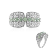 Alexandrit Zirkon Silber Ring