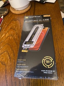 Easy Fit Glass Premium Tempered Glass for iPhone 12 PRO MAX