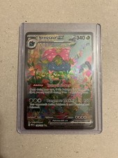 Venusaur ex 198/165 Sv: Scarlet & Violet 151 Special Illustration Rare NM