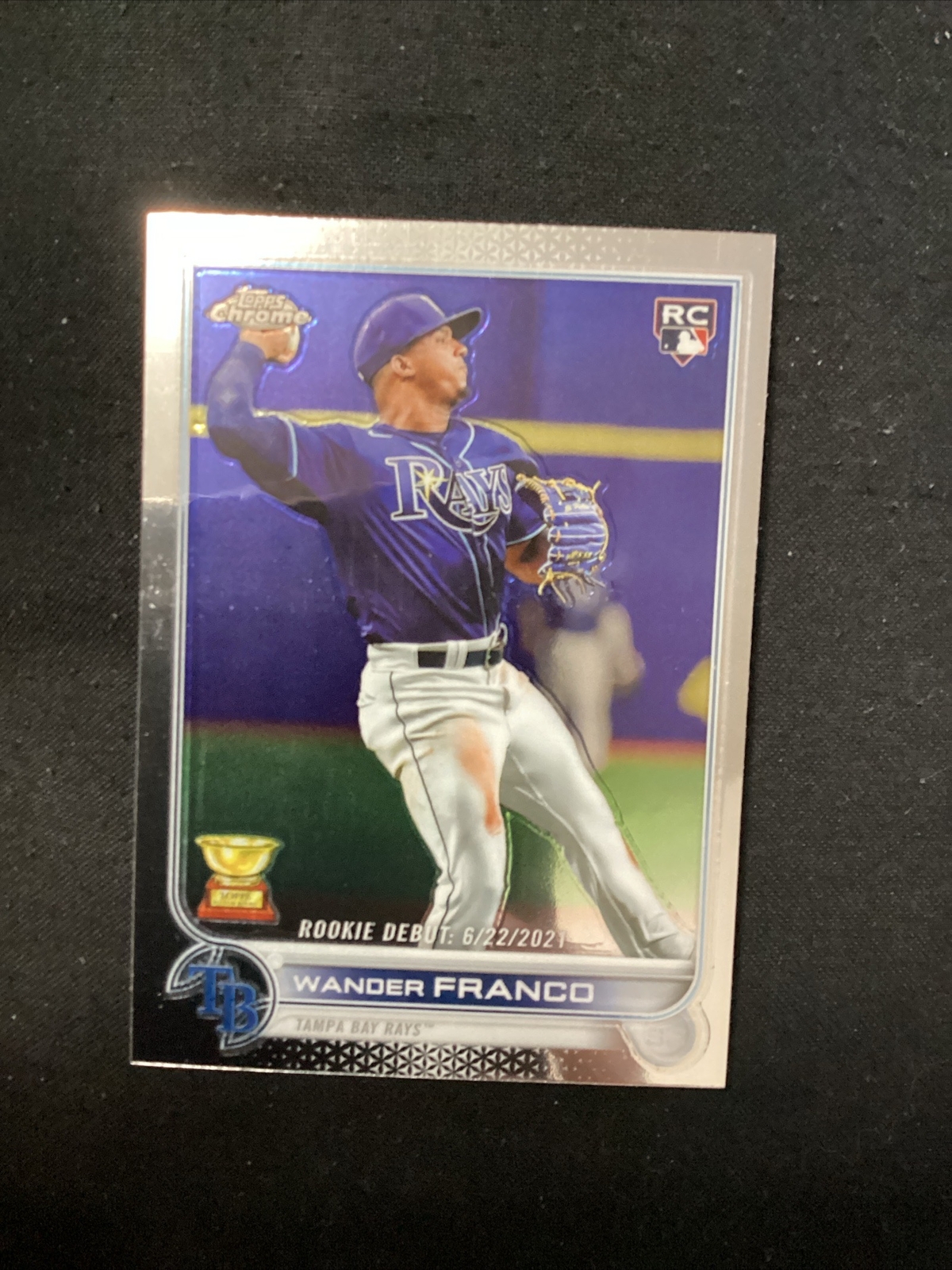 2022 Topps Chrome Update Wander Franco Rookie Debut #USC200              PA1