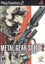 Metal Gear Solid 2 Sons of Liberty PlayStation 2 PS2 DISC ONLY NO TRACKING Teste
