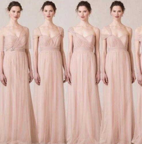 Jenny Yoo Annabelle Gown Dress 0 Raisen Purple Formal convertible Bridesmaids - Picture 10 of 10