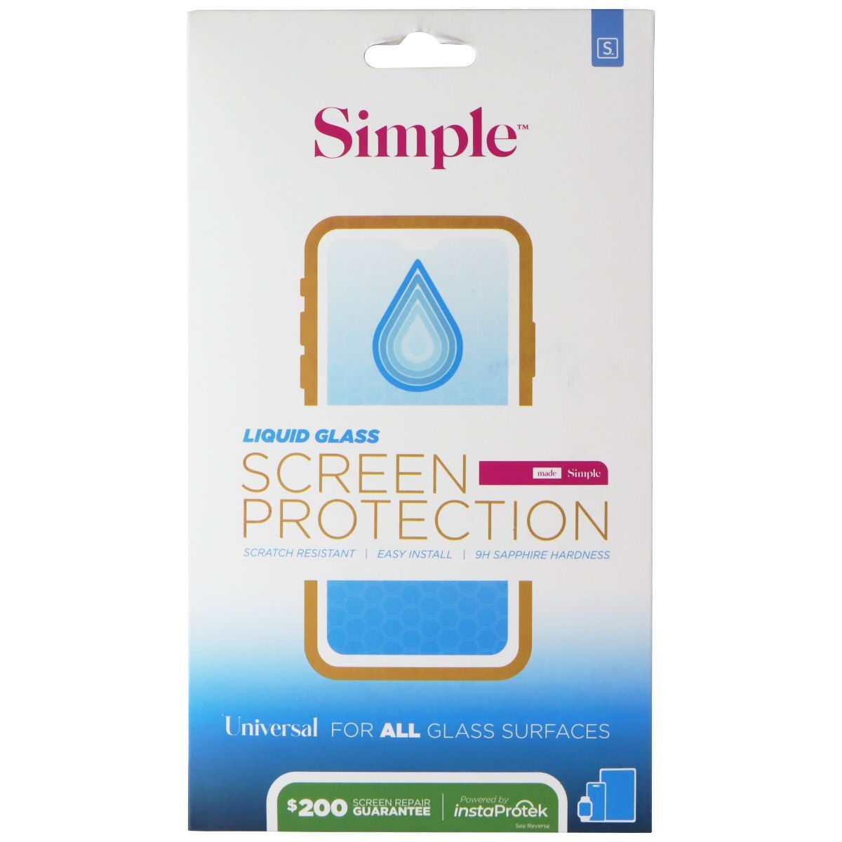 Iphone Simple Liquid Glass Screen Protector Simple (9H) Liquid