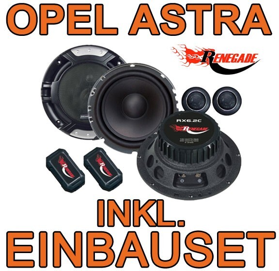 Lautsprecher FüR Opel Astra G,H Boxen KFZ PKW EinbauzubehöR Frontsystem Auto-image