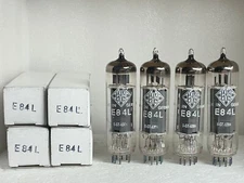 4 x NOS tubes Telefunken  matched quad E84L 7320 = EL84 6BQ5