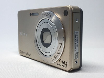 SONY Cyber-Shot DSC-W350 Gold Digital Camera 4x Zoom 14.1MP 