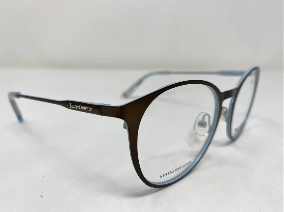 Juicy Couture JU 177 3LG 50-18-140 Brown/Blue Full Rim Eyeglasses Frame WI31 - Image 3 of 4