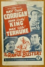 The Range Busters 1940 Vintage Movie Press Book