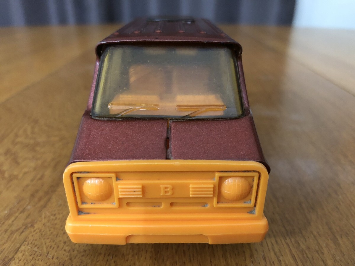 ミニカー Buddy L VINTAGE BUDDY L GROOVY MOTORCYCLE VAN BUBBLE WINDOWS JAPAN