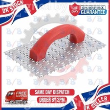 10" SCRATCHING FLOAT METAL RENDER  SPIKED PLASTERING TROWEL SCRAPER SCRATCHER