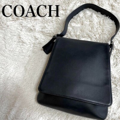 Extremely Rare Made In USA Old Coach 9408 Shoulder Bag Black