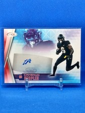 2022 SAGE Sneak Peek Red Camerun Peoples Auto Rookie Appalachian State #SPA-CP