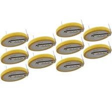 10x  CR-2032/HSN 3V Lithium Coin Battery Horz 2 Pins  Thinkpad CMOS
