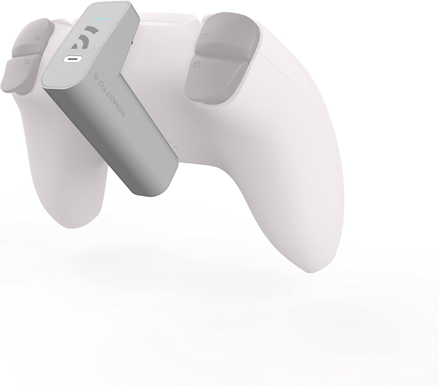 Chargeur de manette PS5 sans fil avec batterie externe amovible de 1500 mAh