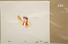 Back To The Future Original Production Drawing And Cel 83-50 Used Cond.