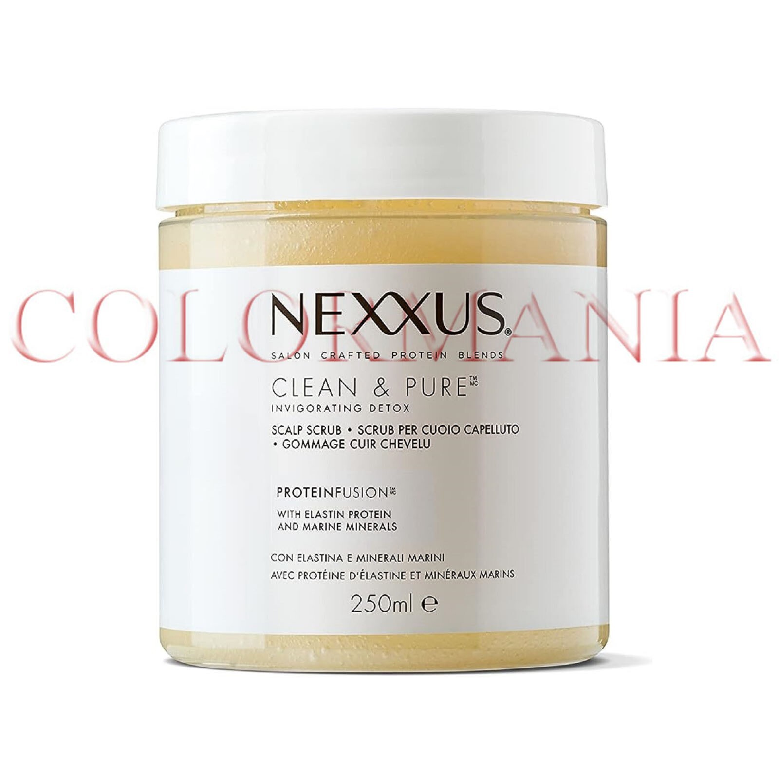 NEXXUS CLEAN & PURE SCRUB INVIGORATING DETOX ESFOLIANTE PURIFICANTE 250 ML
