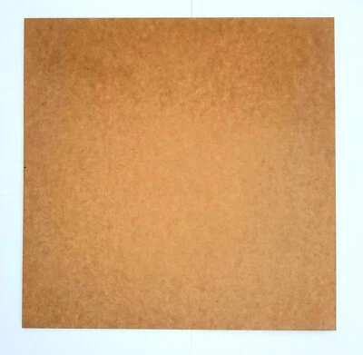VESEY GALLERY Square MDF Painting Boards. 6mm Smooth MDF for Oil and Acrylics. Pack of 3