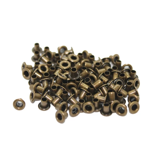 500x Arandelas Redondas de Ojal de Hierro Cuero Artesanía Zapatos Cinturón Reparación 2mm-20mm - Imagen 18 de 29