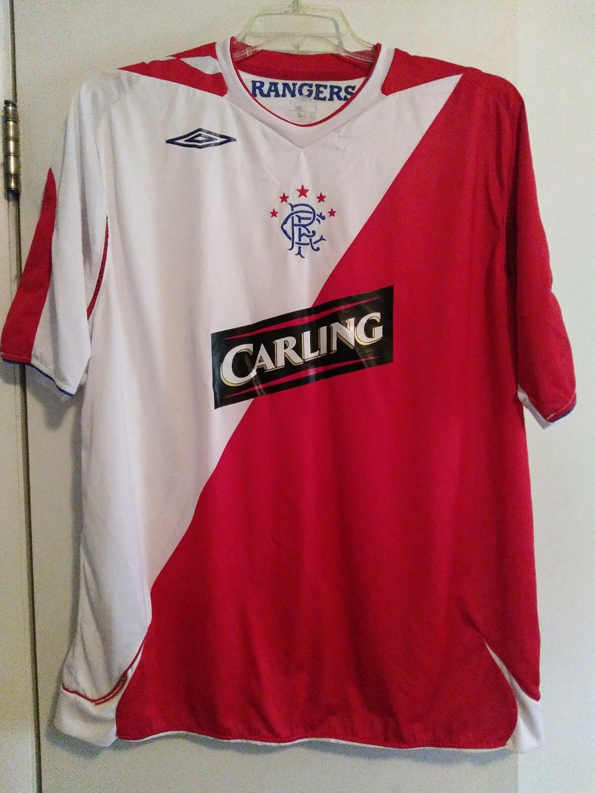 rangers umbro shirt