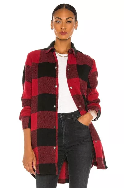 Bb dakota eldridge plaid coat on sale