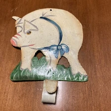 Vintage Primitive Metal Pig Hook