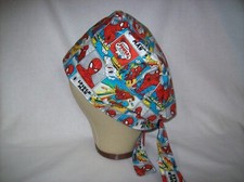 Men/Women Surgical Scrub Cap Lined Spider 100 Cotton
