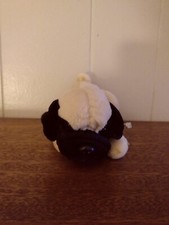 Vintage 1990s Era Pug Dog Plush Light Brown And Black Cute Russ Pellet Filled