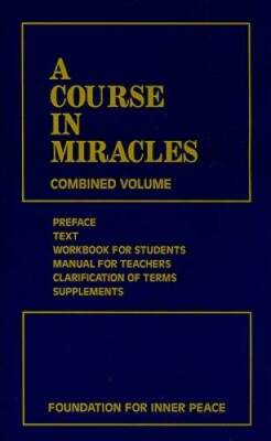 A Course in Miracles (Combined Volume; Complete Third Edition: Prefa - VERY GOOD