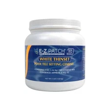 E-Z Patch 3 Pool Tile Glue for Repairs - Color Adjustable Tile Adhesive for D...