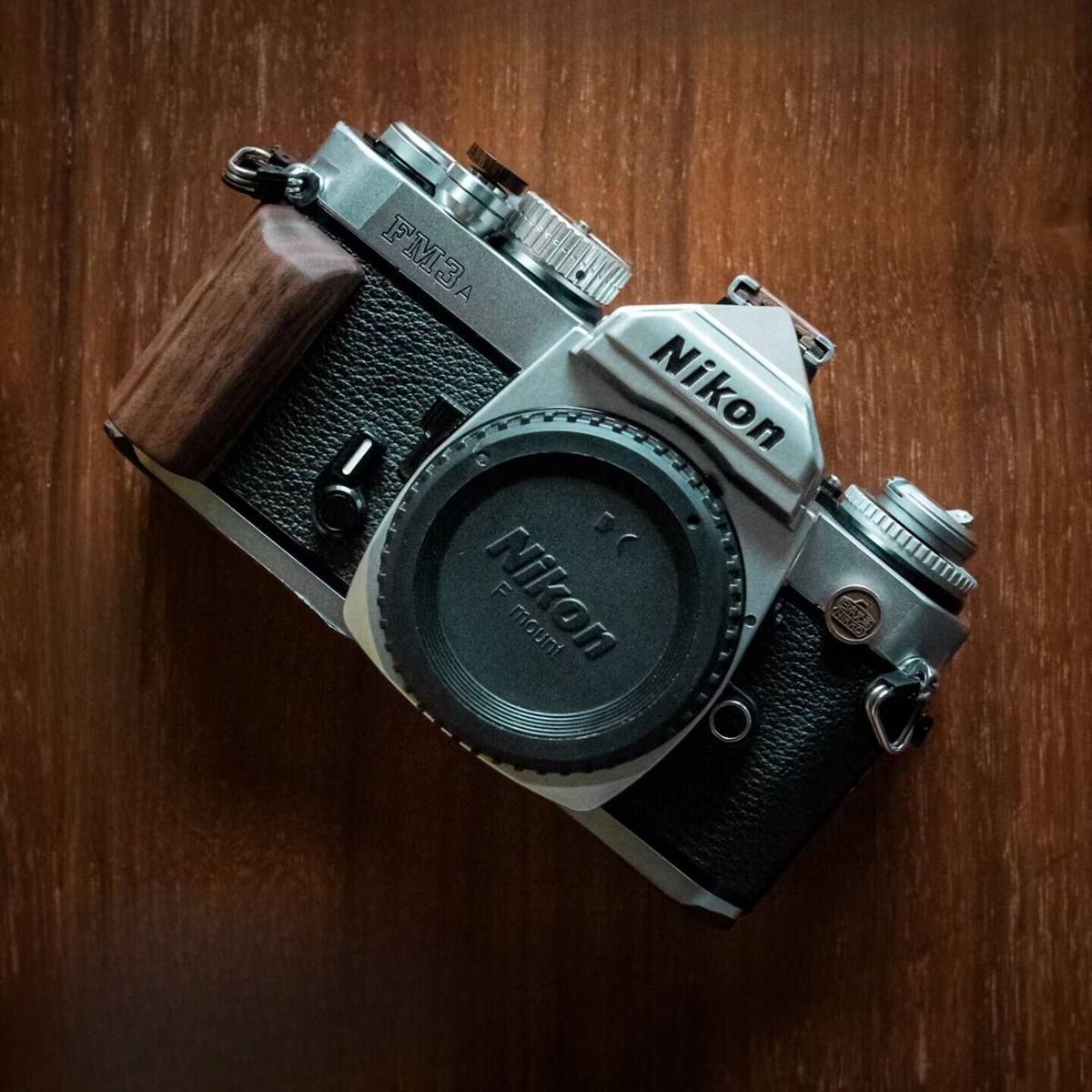 Wood Wooden Hand Grip Camera Holder For Nikon FM FM2 FM2A FM2T FE