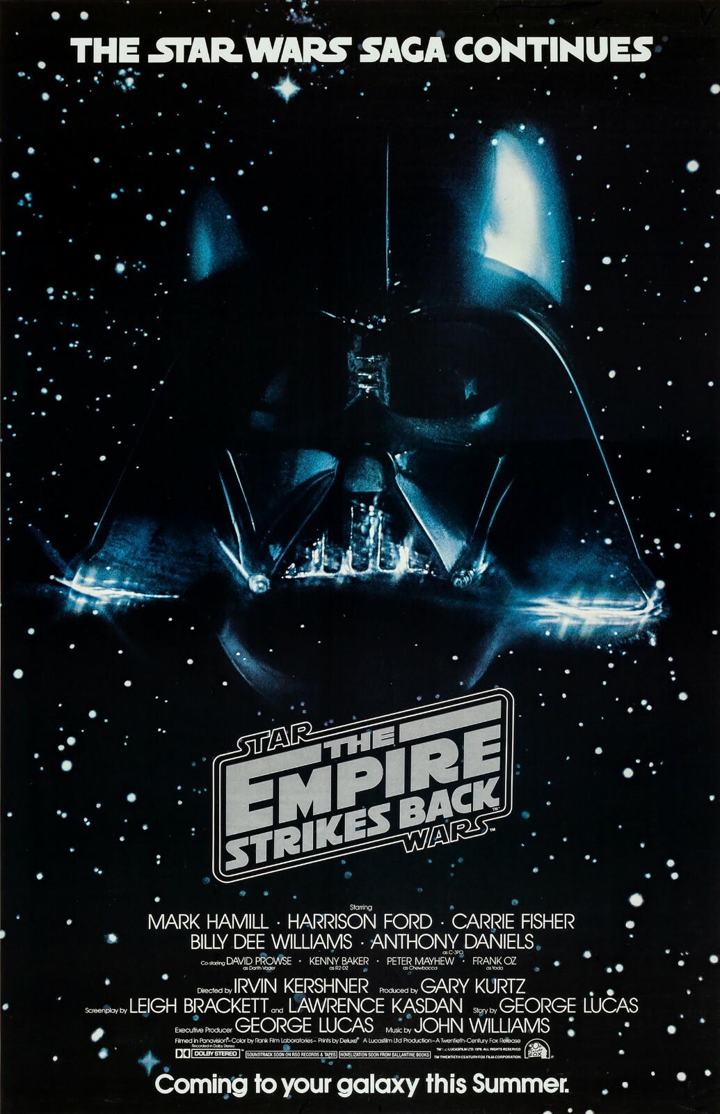 Star Wars Empire Strikes Back Movie Poster 11x17 Inches