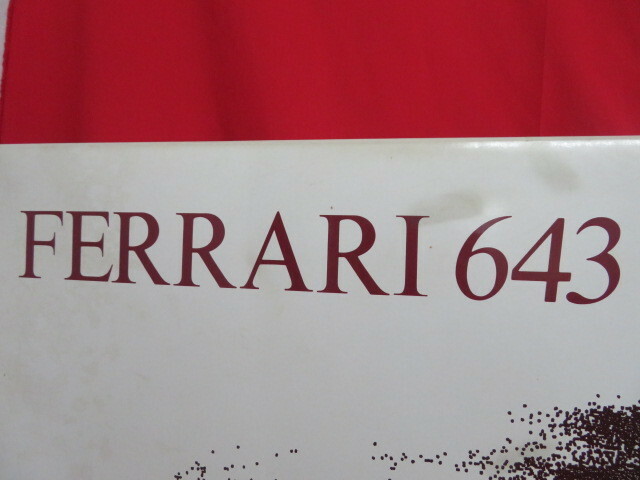 Rosso 1/8 Ferrari 643 WRX Model Kit Special Limited Rare From