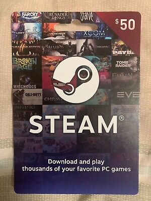 Steam Wallet Gift Card - $100 - (Physical Card) Free Expidited