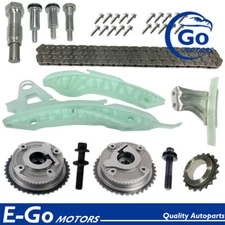 Pair VVT Camshaft Sprocket Timing Chain for BMW F20 114i 116i 118i 1.6L N13B16A 