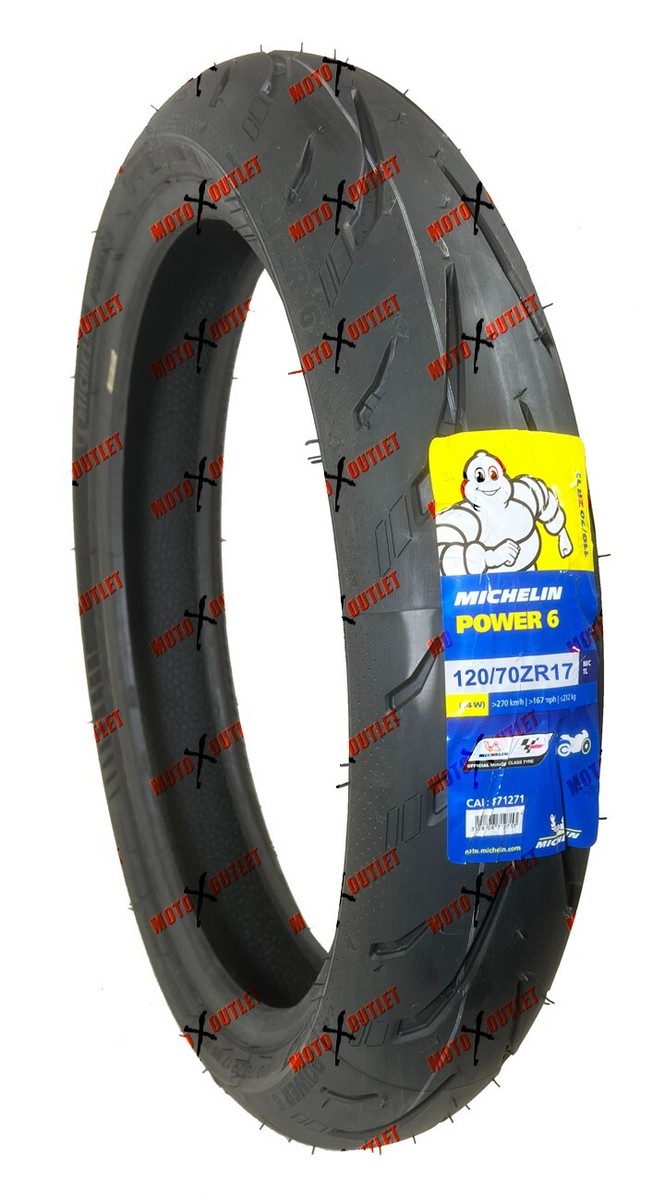 Michelin Power 6 120/70ZR17 Front Tire 120 70 17 Motorcycle