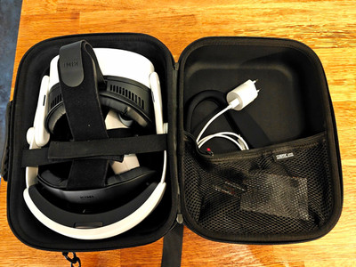 Meta Quest 3S 128GB   Wie neu + KIWI K4 Boost Akku, AMVR & Tasche