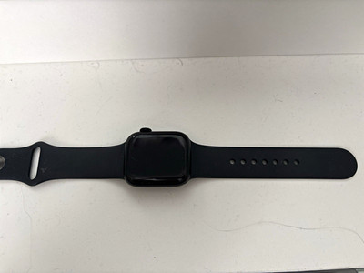 Apple Watch Series 7 41mm Black Ceramic GPS 16GB Heart Rate, Black Band