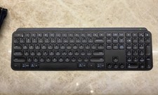 Logitech MX Keys Wireless Keyboard Black, Bluetooth, Illuminated, Rechargeable