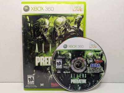 Alien vs. Predator (Microsoft Xbox 360, 2010) No Manual Tested Working