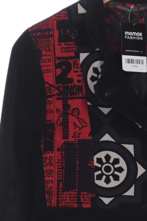 Desigual Mantel Damen Jacke Parka Gr. 36 Baumwolle Schwarz #4ncxbpy