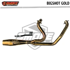 2018-2025 Harley Davidson Road Glide M8 Exhaust 2 Into 1 Pipes