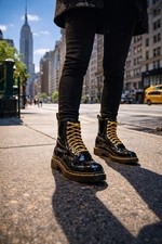 Yellow   Paracord WORK BOOT and SKATE BOOT Laces, Heavy Duty Laces With GRIP