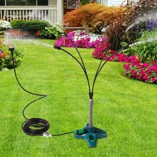 Green Standing Misting System, 27x9.84x8.15in Watering Stand Spray Mister Por...