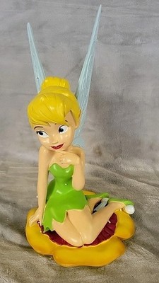 Deko 3D Disney Gartenfigur Fee Tinkerbell H:41,5 cm aus Kunststoff Peter Pan
