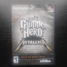 Guitar Hero Metallica Sony PS2 Complete CIB with Manual -Tested