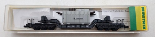 Coche plano generador Deutsche Bundesbahn escala N Trix 51329800 #988985 LN/caja | Condition: Used